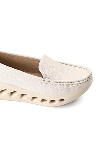 حذاء فلات كاجوال طبي كعب متوسط سادة ونعل مطاطي مع...