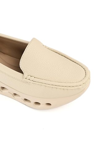 حذاء فلات كاجوال طبي كعب متوسط سادة ونعل مطاطي مع...