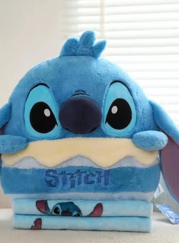 بطانية مع مخدة ستيتش