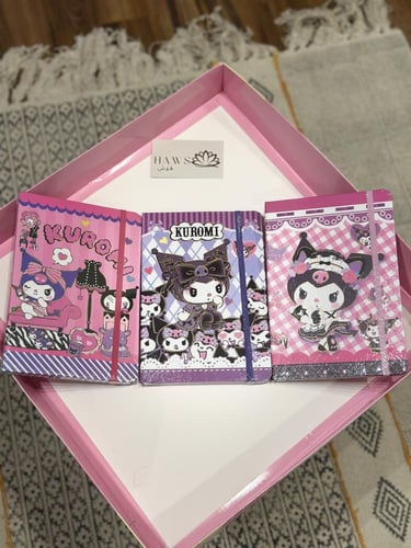 دفاتر شخصيات متنوعة