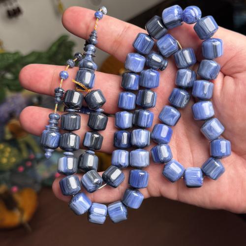 مسباح ازرق و بتعريق رصاصي صندوقي