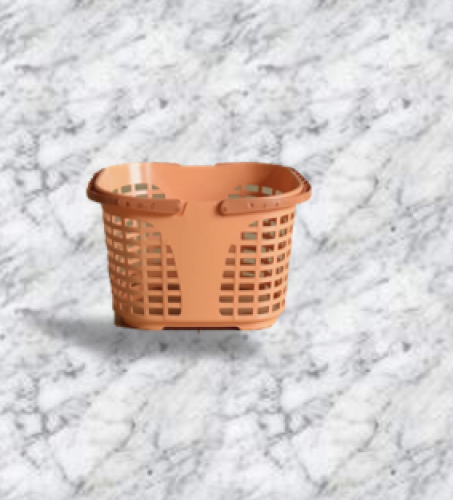 سلة بلاستيك مخرم صغير