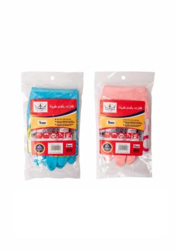 قفازات بلاستيكية باكمام طويلة