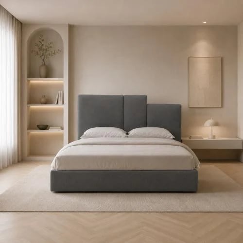 Bed Madaf - Gray