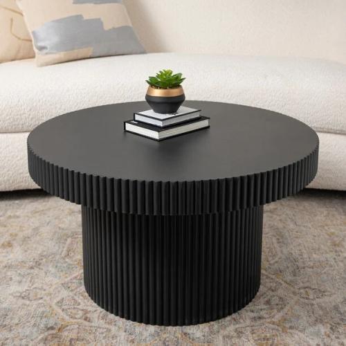 Black coffee table 70*70*45 cm