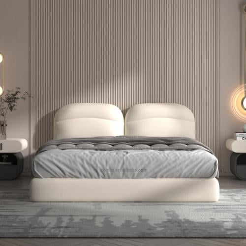 Modern bed - white