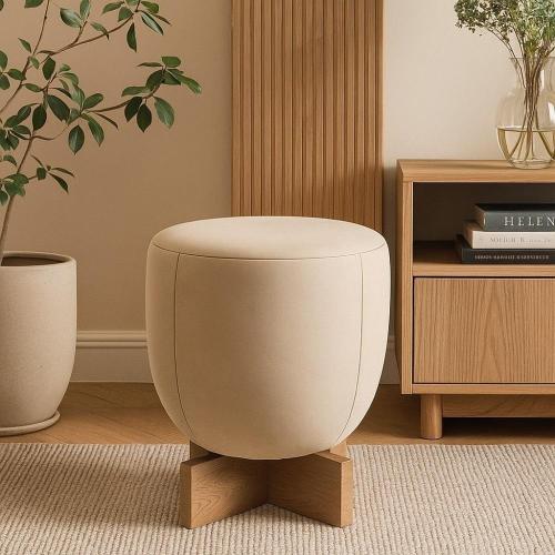 Modern design puff _ Beige