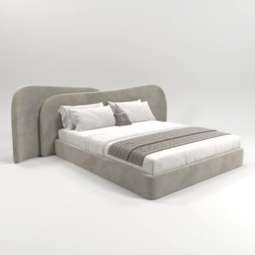 Al-Yara bed - gray