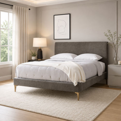 Bloom bed - gray