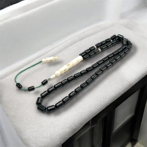 سبحه خشب كوك طبيعي شاهد وفواصل عظم