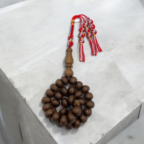 سبحه عنبر مع خشب صندل مخلوط فواح مع كركوشه تفصال ١...