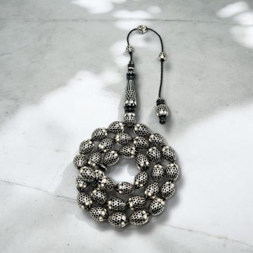 مسباح كوك بالفضه وبودرة العاج