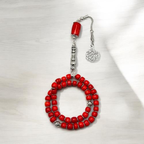 سبحه مرجان فلبيني طبيعي تفصيل و إصدار خاص