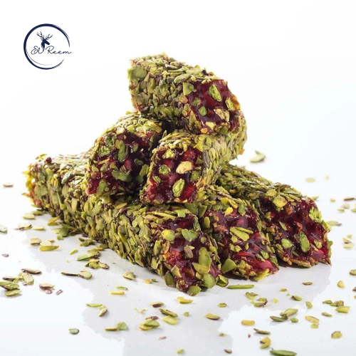 حلقوم بالعسل والرمان والفستق من (Lok Art)