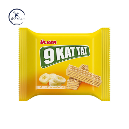 ويفر ماركة (أولكر 9 Kat Tat) بالموز 39 جم