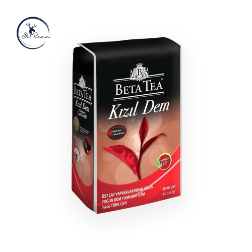 شاي كيزيل التركي الأسود من (Beta Tea) 1000 جم