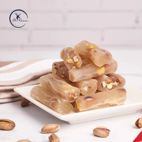 حلقوم بالعسل والفستق والمستكة من (Lok Art)