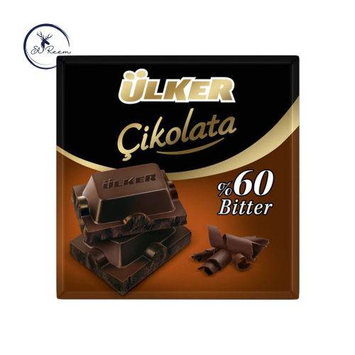 شوكولاتة أولكر الداكنة 60% كاكاو 60 جرام