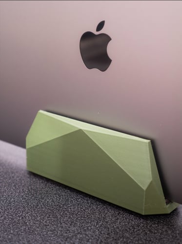 Vertical laptop stand