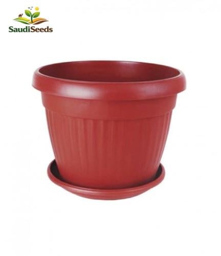 مركن شاليه إيطالي بني 45 سم Italian Chalet Planter...