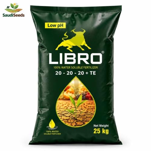 ليبرو 20-20-20 + عناصر صغرى (TE) سماد ذواب حمضي مت...
