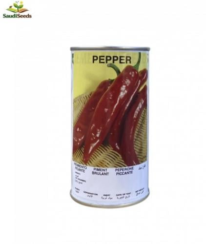 بذور فلفل لونج كايين امريكي 50 جرام Long Cayenne P...