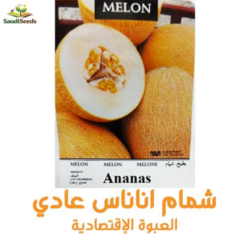 بذور شمام أناناس عادي 40 جرام Pineapple Melon Seed...