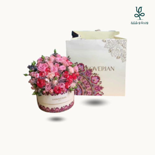 تنسيق ورد مع شوكولاتة هنوفريان