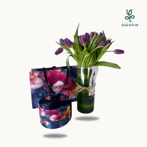 ورد التوليب مع هان فرين شوكلت