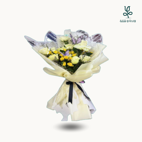 باقة ورد فراشة