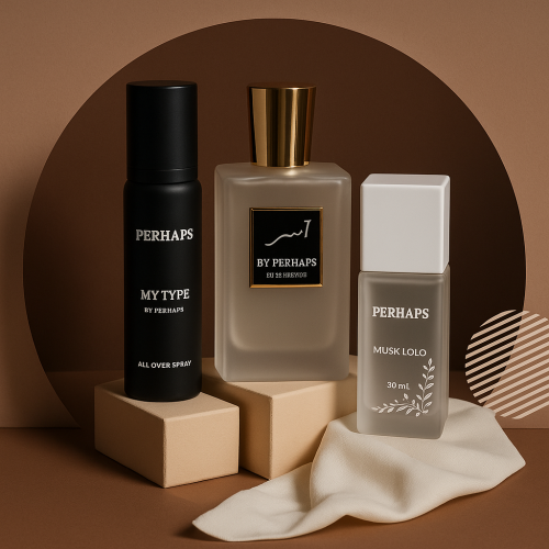 باكيج ثلاث عطور ( آسر - Mytype - خمرية لولو )