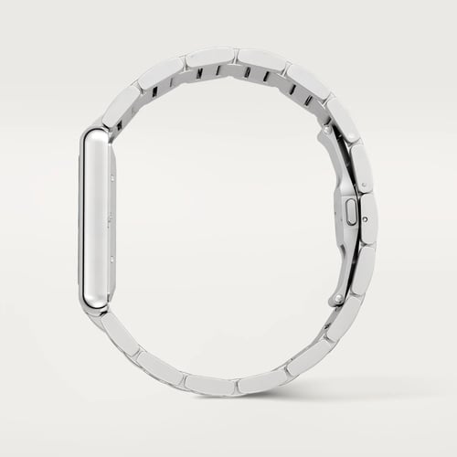 ساعة رجالية كاتر بسيبر ستيل فضي ومينا اسود EM032