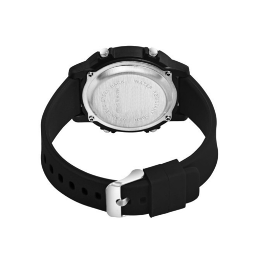 ساعة شبابية رياضية Everd ربل بالون الاسود 10262