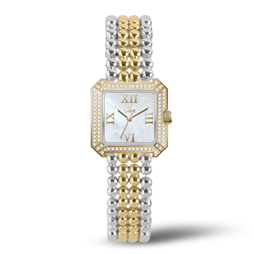 ساعة نسائية فاخر بسير استيل لونين L0012