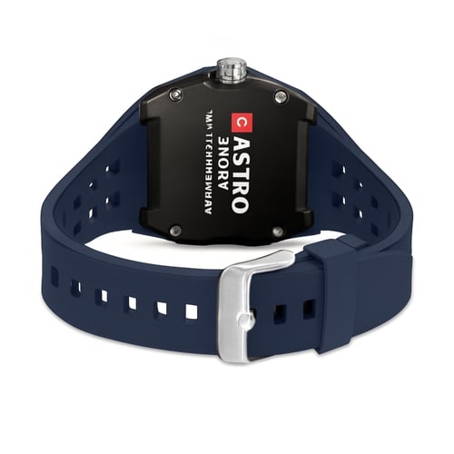 ساعة رجالية فاخرة ربل لون الكحلي G01200