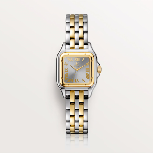 ساعة نسائية ستيل لونين مينا رصاصي EV1251