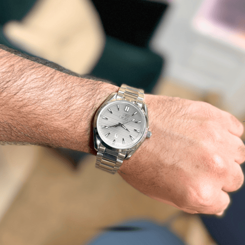 ساعة رجالية ميقا مينا الرصاصي45017