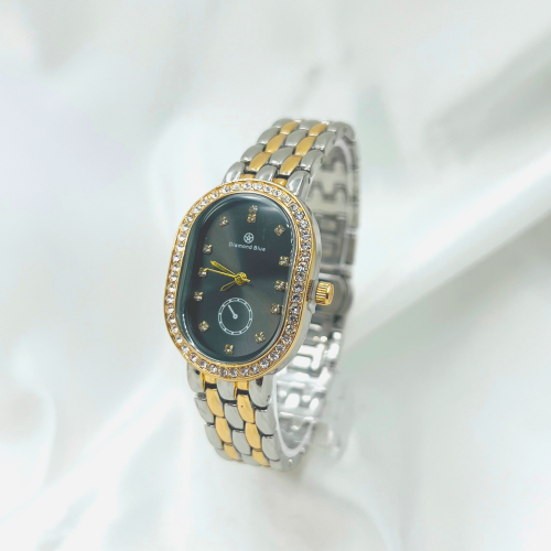 ساعة نسائيه فاخرة - ( Diamond Blue )10-4