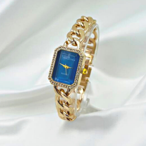 ساعة نسائية مميز جنزير - ماركة ( NEW LATINA )