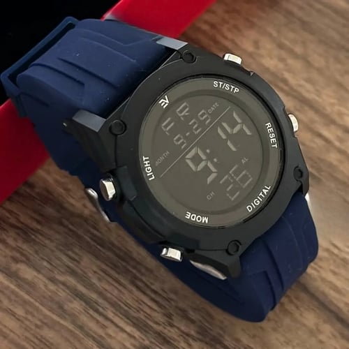 ساعة شبابية رياضية Everd ربل بالون الازرق 10262