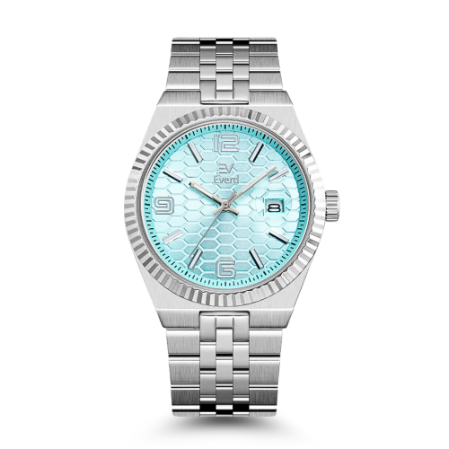 ساعة الفخامة سير ستيل فضي EM053