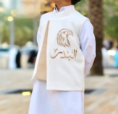 سديري مع تطريز الصقر