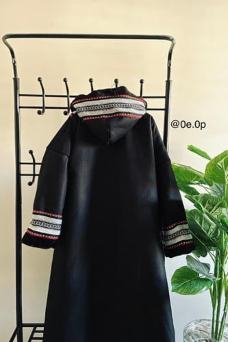 فروه سدو راس نسائي -اسود