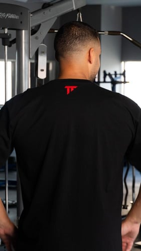 Burn calories Oversized T-Shirt - Black