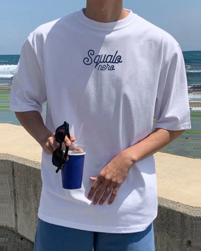 تيشيرت أخطبوط بحري | مريح للشاطئ والصيف