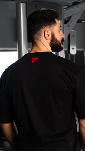 Legs Day Oversized T-Shirt - Black