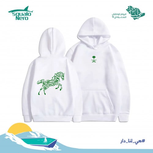 بلوفر عباره المملكه العربية السعودية تصميم خيل