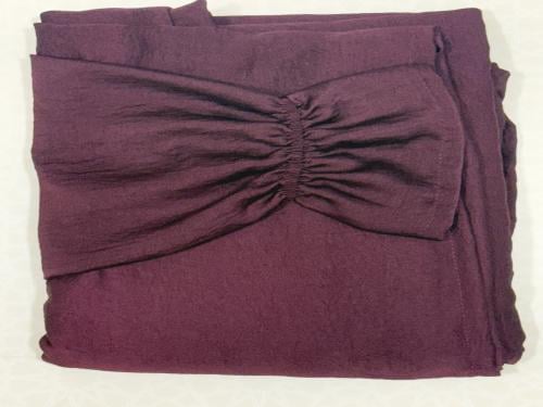 شرشف مرد حرير مغسول الطول من الكتف 165cm اللون عنا...