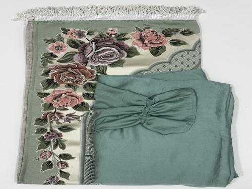 طقم شرشف مرد حرير مغسول الطول من. الكتف 160cm مع س...