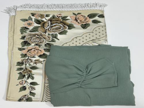 طقم شرشف سحاب قماش سي واي الطول من الكتف 160 cm ال...